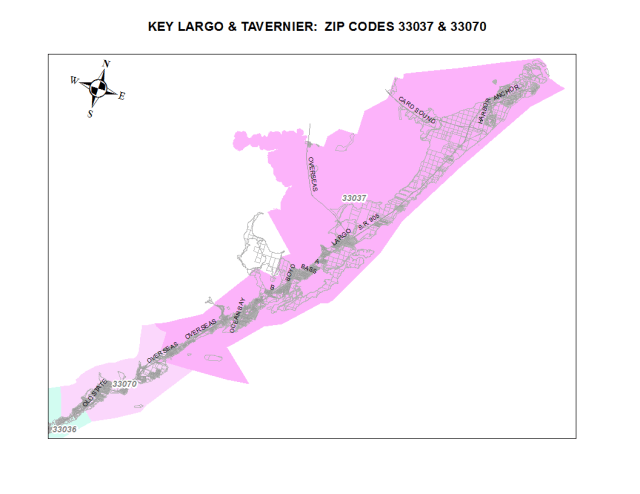Key Largo_ZipCodeMap