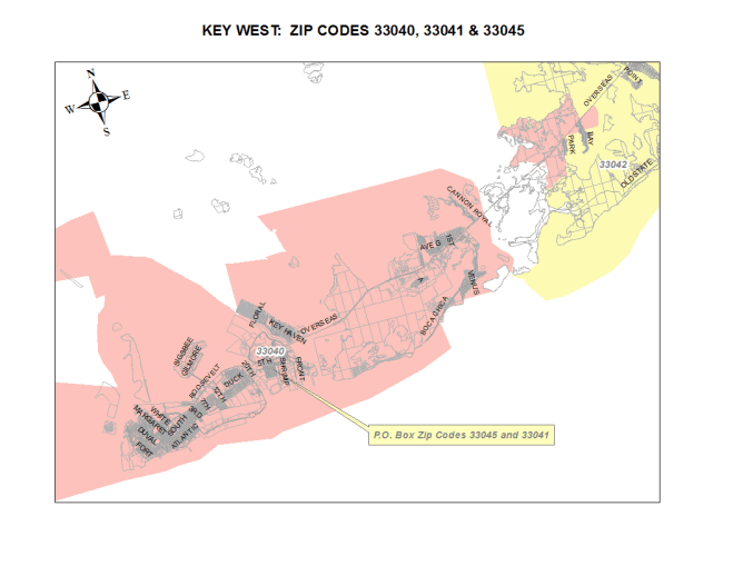 Key West_ZipCodeMap